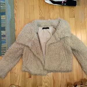 Fur Zara jacket
